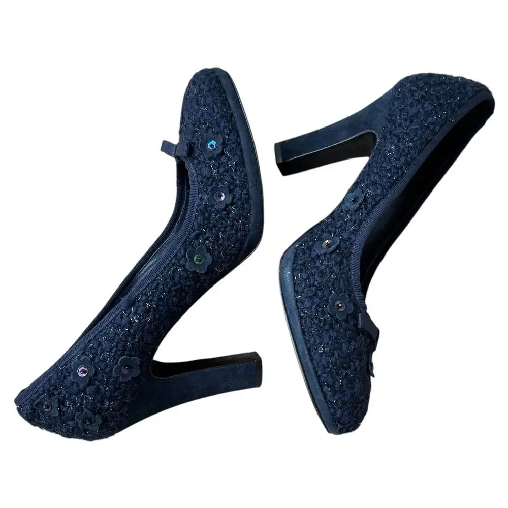 Coach Q107 Cherise Pumps Heels Shoes Sz 7.5 B - Picture 3 of 6